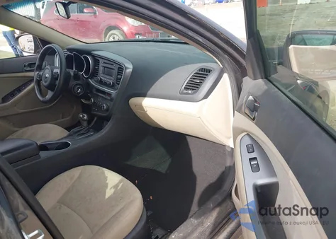 2015 Kia Optima Lx из США, поврежденный, VIN KNAGM4A76F5645248